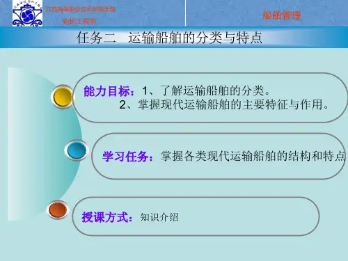 项目1_12运输船舶的分类与特点(精)