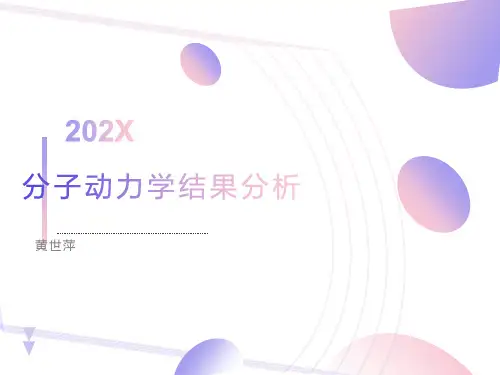 分子动力学结果分析