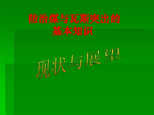 防治煤与瓦斯突出的基本知识.pptx
