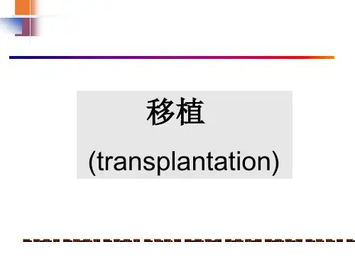 器官移植PPT课件