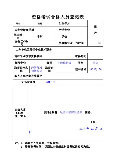 资格考试合格人员登记表[001]