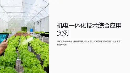 机电一体化技术综合应用实例