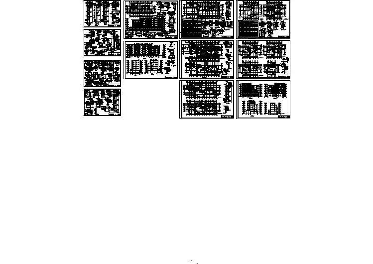 某高层住宅小区建筑全套方案设计施工CAD图纸