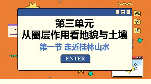 地理鲁教版(2019)必修第一册3.1走近桂林山水(共69张ppt)
