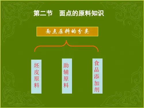 面点的原料知识4