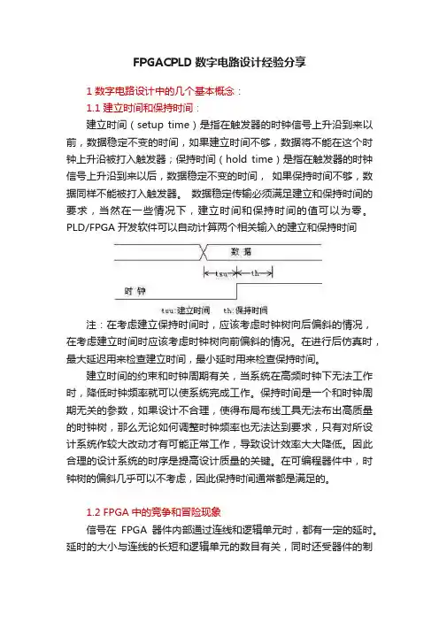 FPGACPLD数字电路设计经验分享