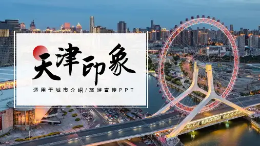 天津印象城市介绍旅游宣传