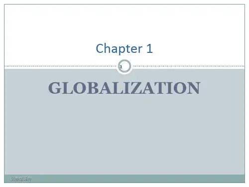 体验商务英语3 unit1Globalizationppt课件ppt课件