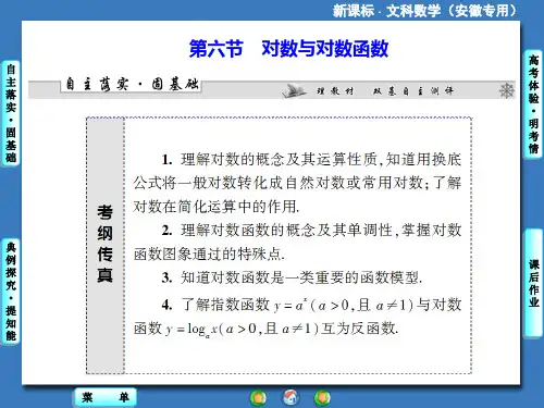 对数及对数函数要点及解题技巧讲解