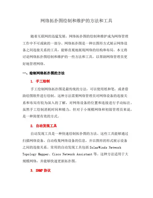 网络拓扑图绘制和维护的方法和工具(十)