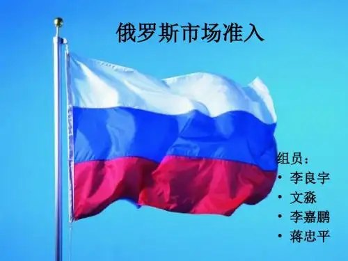 俄罗斯市场准入618解读