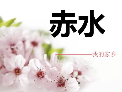 赤水—我的家乡
