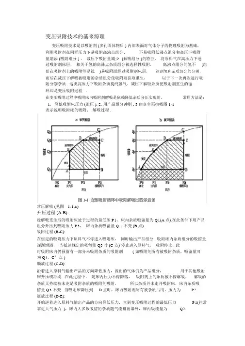 (完整word版)变压吸附技术的基本原理