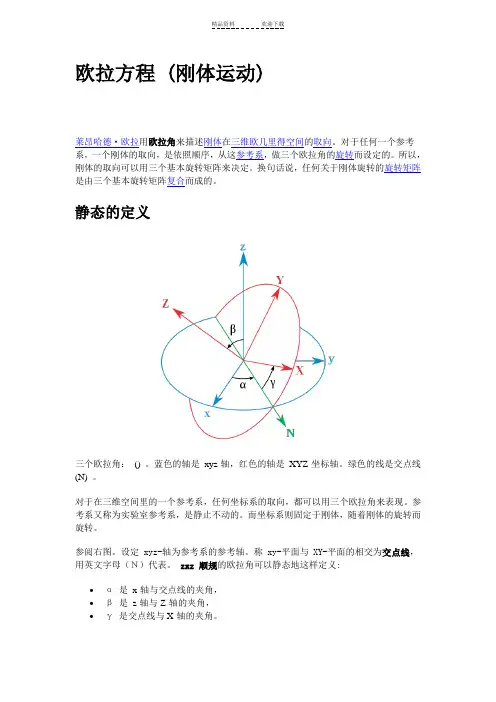 欧拉方程