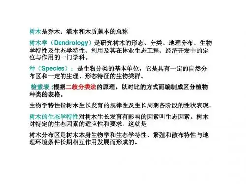 树木学