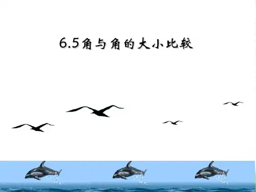 人教版七年级数学下册第六章《角的大小比较》优课件