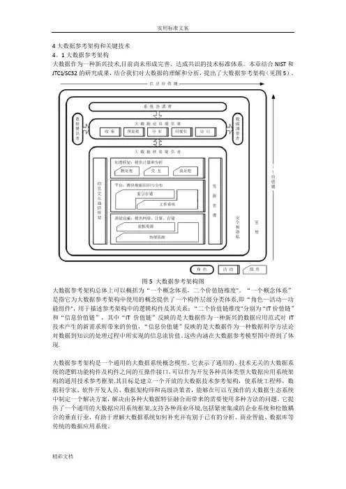 大大数据的架构与关键技术