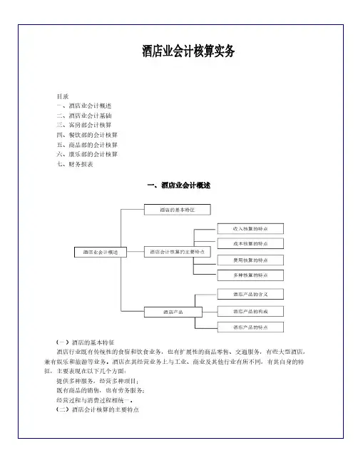 财务会计实操实战系列-酒店业会计核算实务