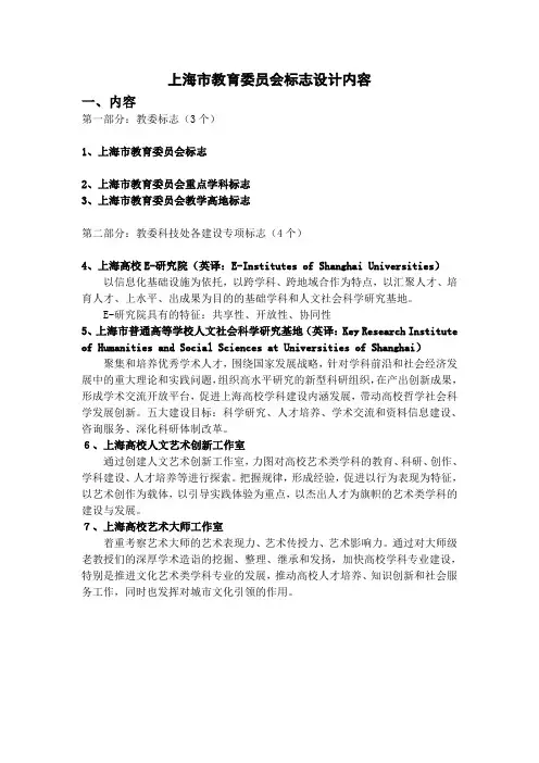 上海市教育委员会标志