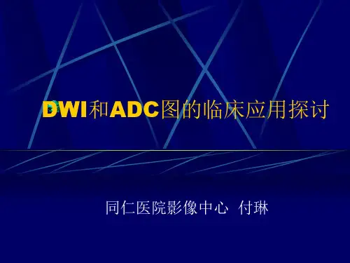 头颅MRI中不同序列DWI和ADC的区别