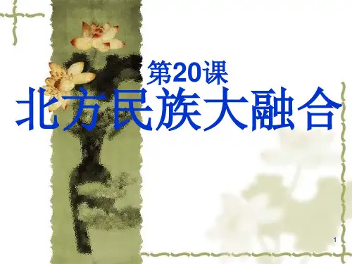 北方民族大融合01PPT课件