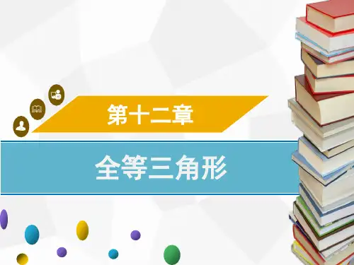 人教版八年级上册数学第十二章 全等三角形复习课件