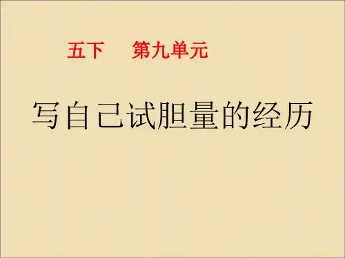 北师大版小学语文五年级下册  9.3《语文天地》教学课件(共21张PPT)