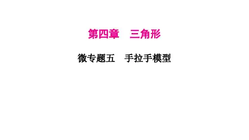 微专题五 手拉手模型PPT课件