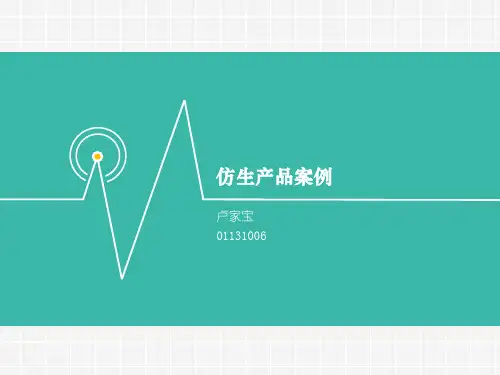 仿生产品案例