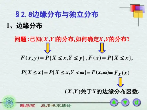 边缘分布与独立分布