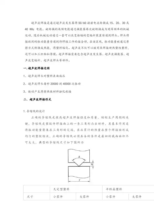 超声波焊接