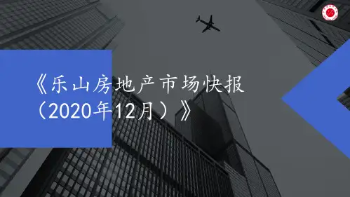 《乐山房地产市场快报(2020年12月)》