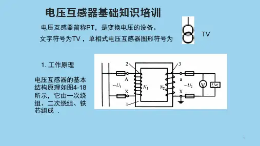 电压互感器基础知识培训