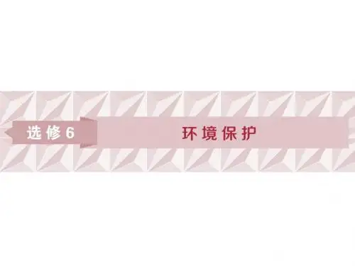 2019-2020版高考地理(湘教版)一轮复习课件：选修6 环境保护 第44讲