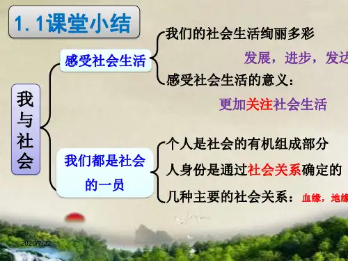 最新【部编版】初二政治上册《全册框架》八年级人教版道德与法治--思维导图