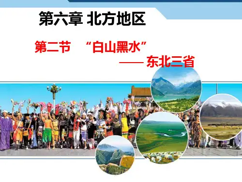 人教版八年级下册地理第六章第二节“白山黑水”东北三省
