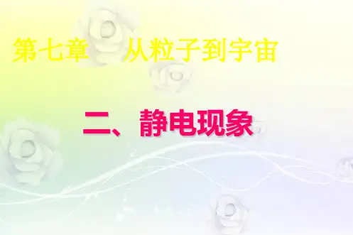 最新苏科版八年级物理下册 《7.2静电现象》PPT课件 (2)