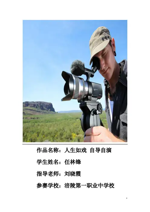 职业生涯规划(人生如戏  自导自演)