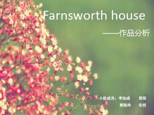 范斯沃斯住宅分析