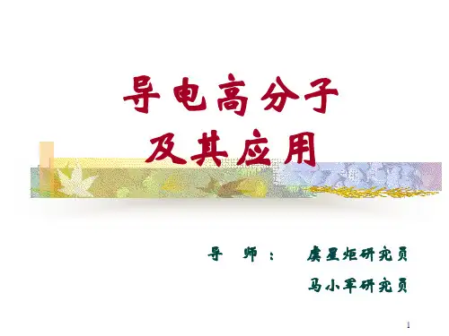 导电高分子PPT课件