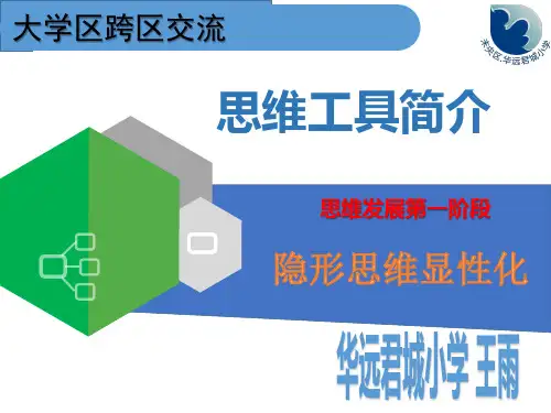八大图示及思维导图介绍---王雨201609