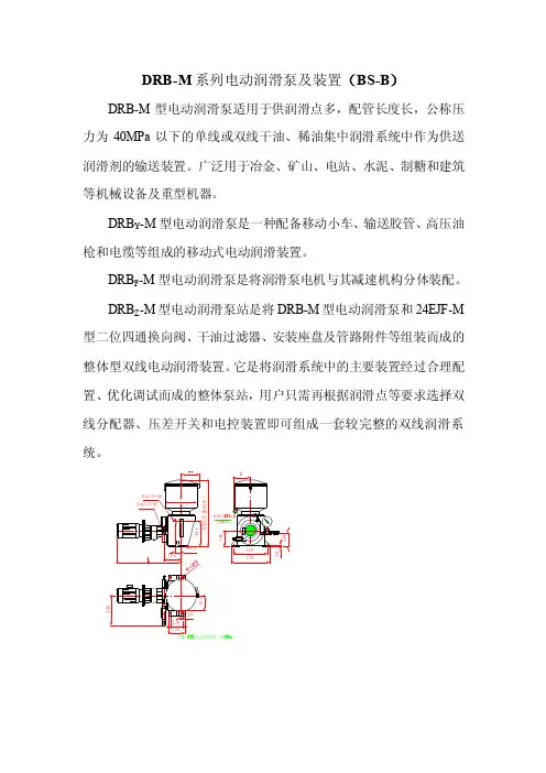 DRB干油润滑泵样本