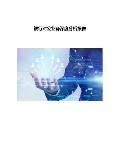 银行对公业务深度分析报告