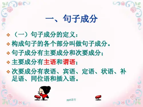 主系表句型及写作  ppt课件