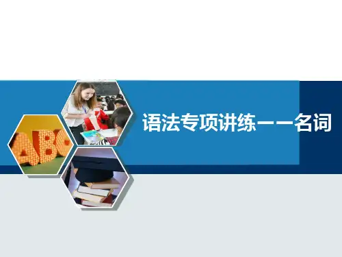 (完整版)英语名词ppt