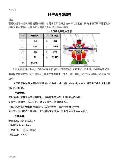 34种泵内部结构