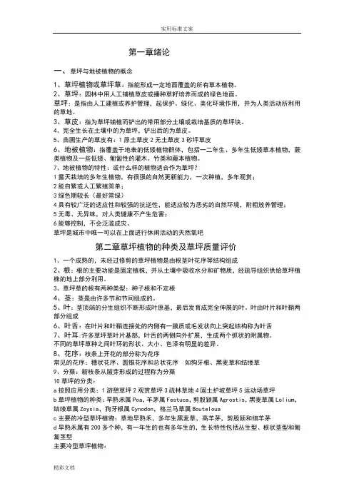 草坪与地被 2