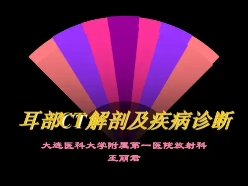 耳部CT解剖和疾病诊断