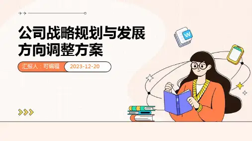 公司战略规划与发展方向调整方案 (2)