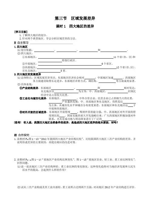 区域发展差异1